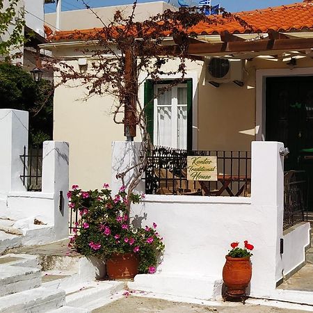 Kontos-Traditional House In Andros Beach Exterior foto