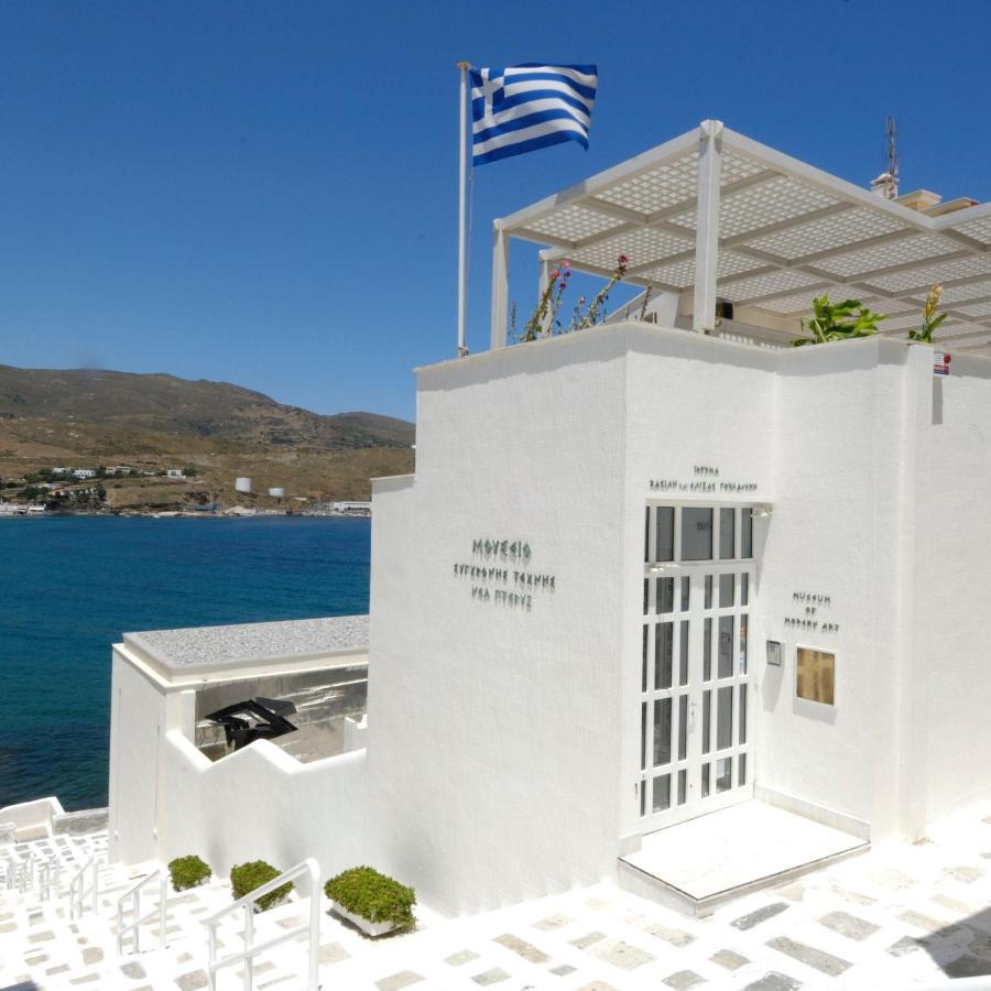 Kontos-Traditional House In Andros Beach Exterior foto